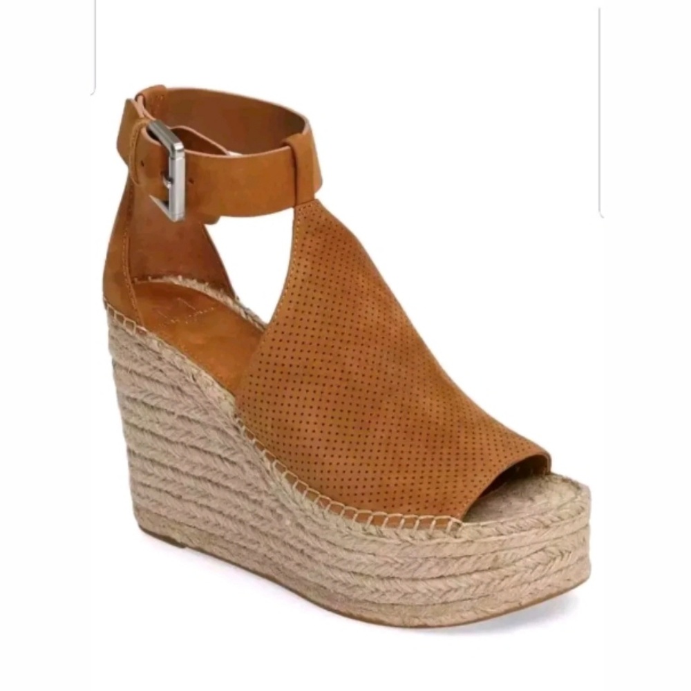 Marc Fisher Annie Perforated Espadrille sandals